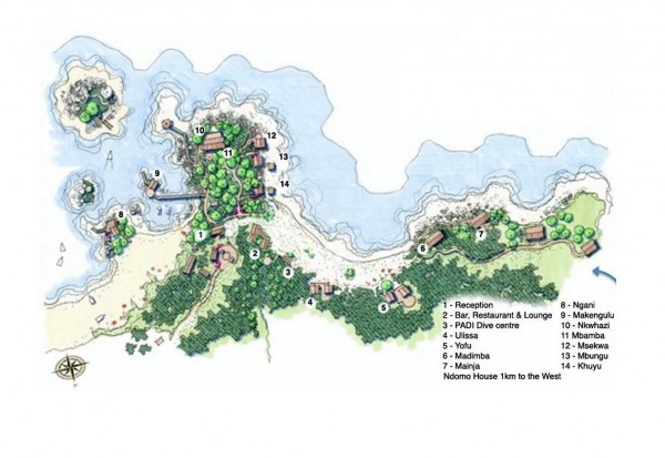 GS Kaya Mawa Room Map